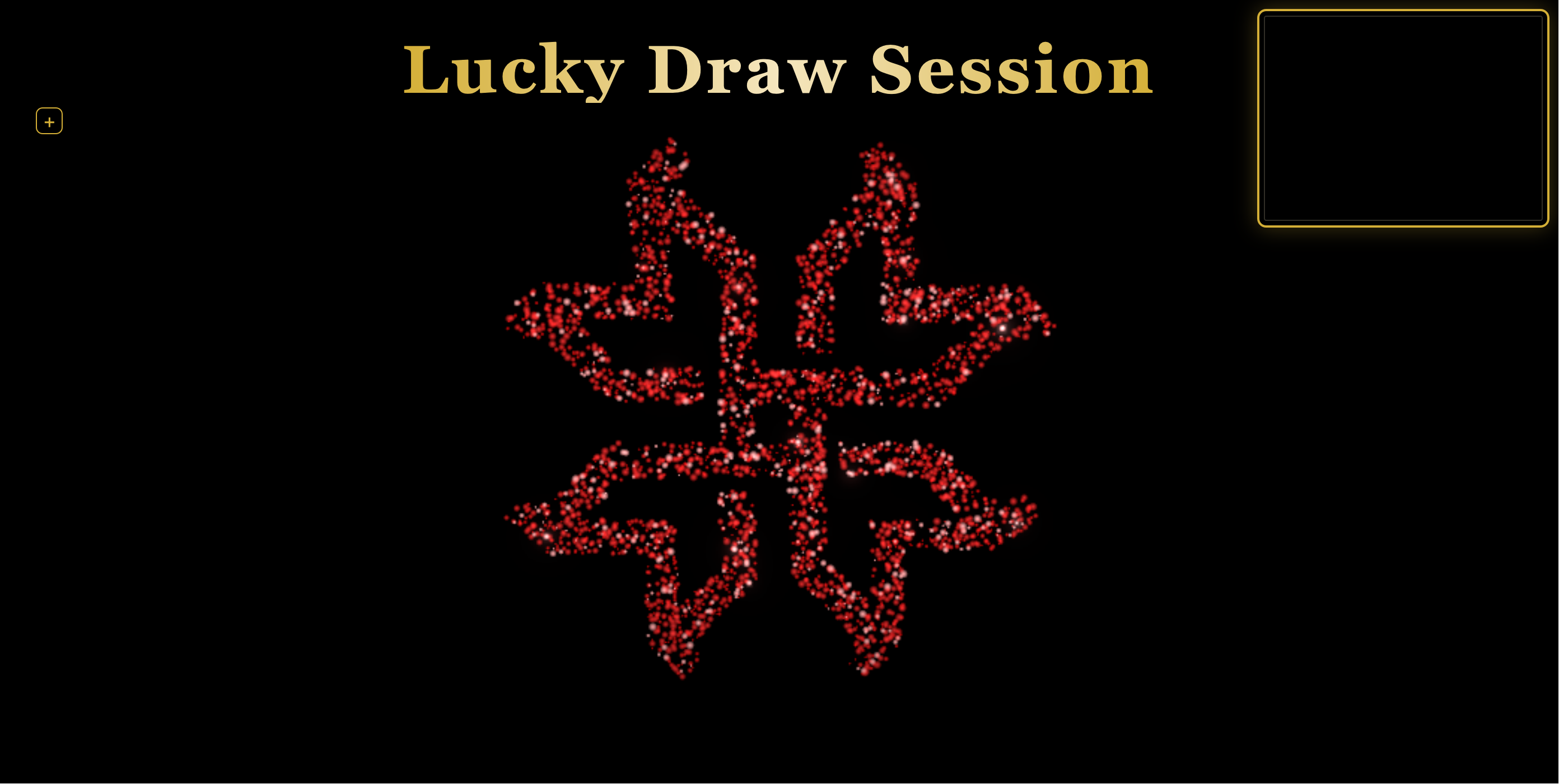 Interactive Lucky Draw preview